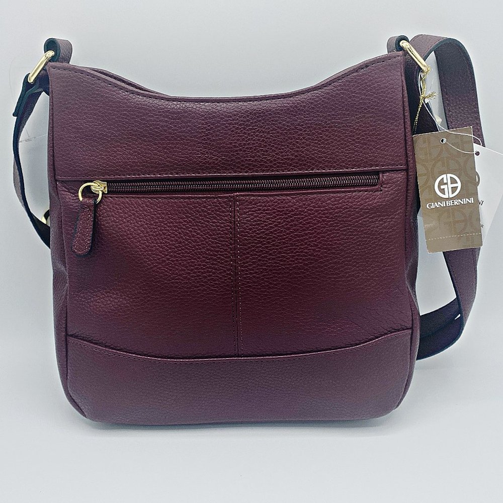 Giani Bernini Pebbled Leather Bridle Crossbody